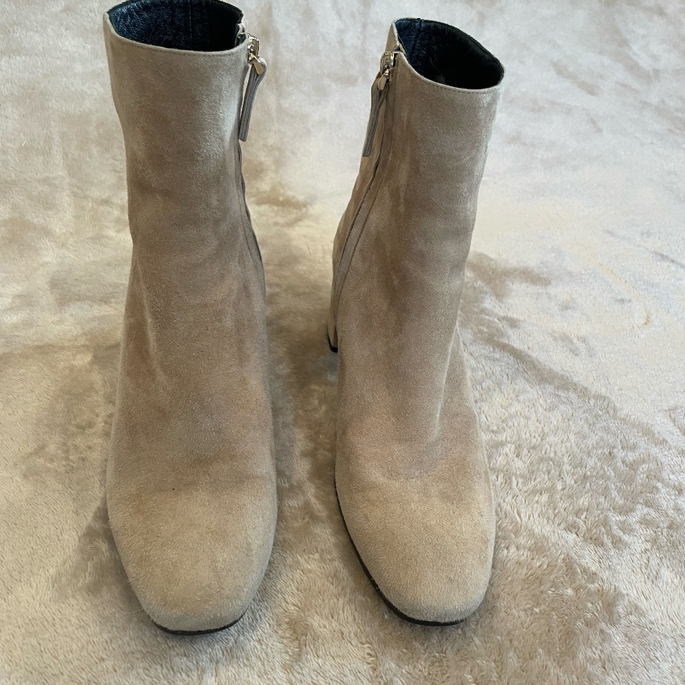 Suede Booties